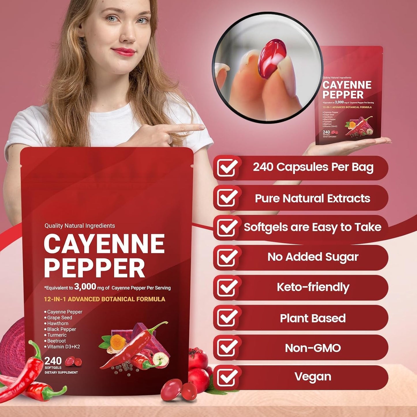 Cayenne Pepper Softgels