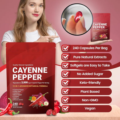 Cayenne Pepper Softgels