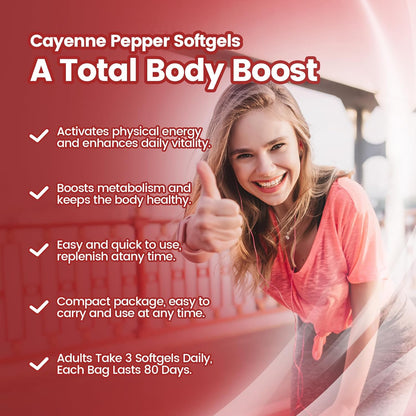 Cayenne Pepper Softgels